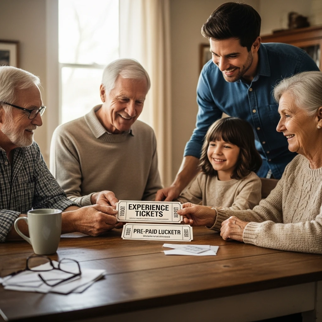Family Experience Tickets - 50 Beautiful & Cozy Valentine Gifts for Grandparents