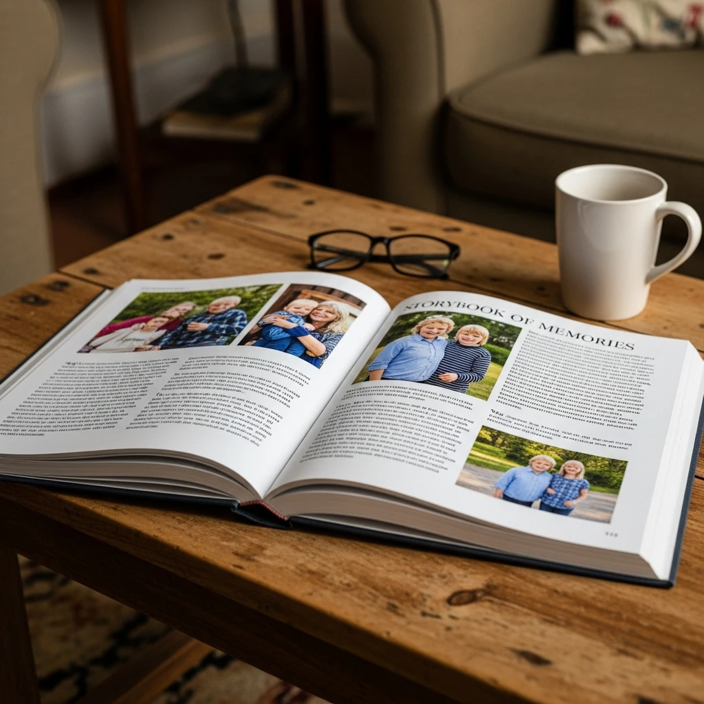 Storybook of Memories - 50 Beautiful & Cozy Valentine Gifts for Grandparents