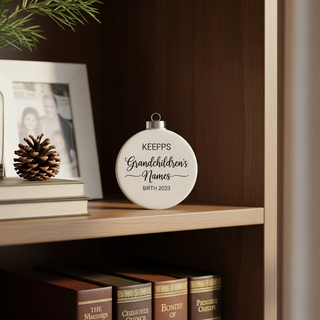 Sweet Keepsake Ornament - 50 Beautiful & Cozy Valentine Gifts for Grandparents