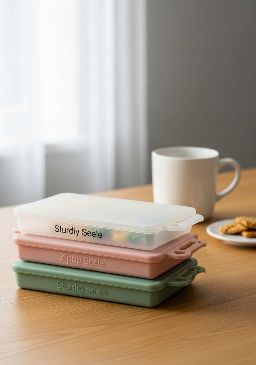 Reusable Silicone Snack Bags - 50 coworker valentine gifts