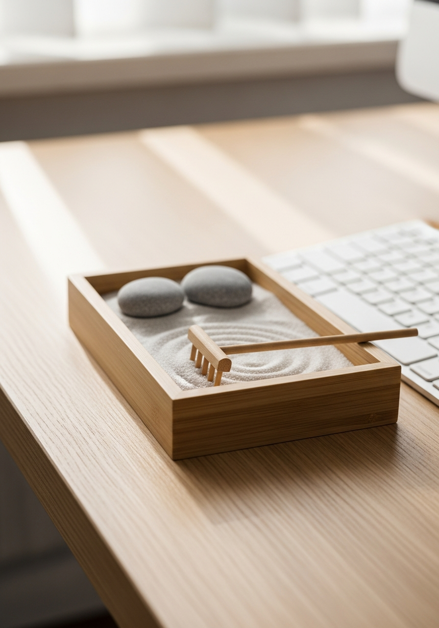Small Desktop Zen Garden - 50 coworker valentine gifts