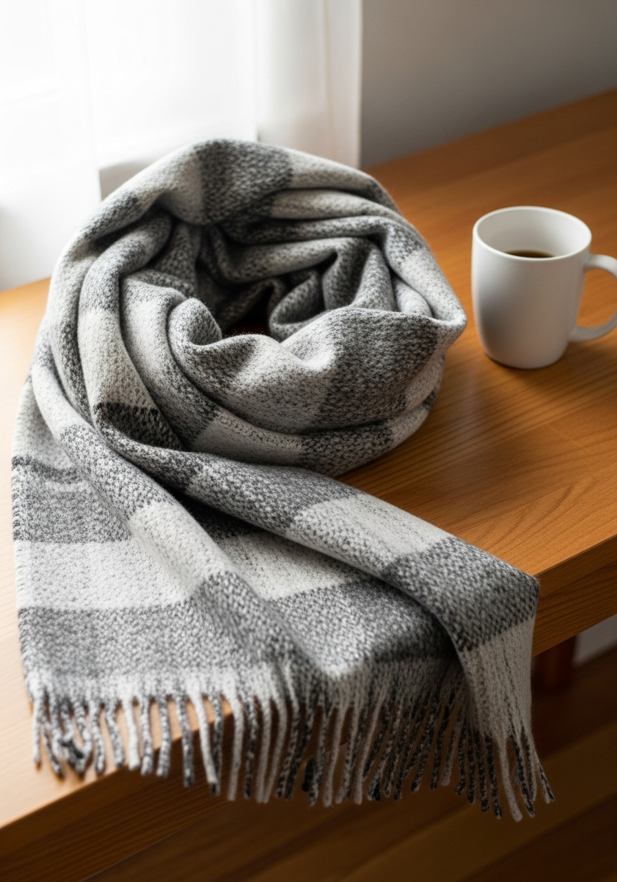 Cozy Blanket Scarf - 50 coworker valentine gifts