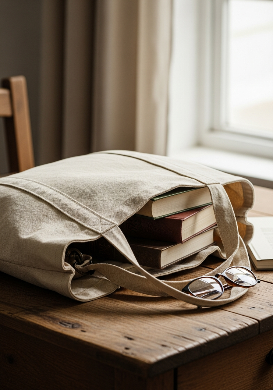 Teacher Name Canvas Tote - 50 teacher Valentine gift ideas