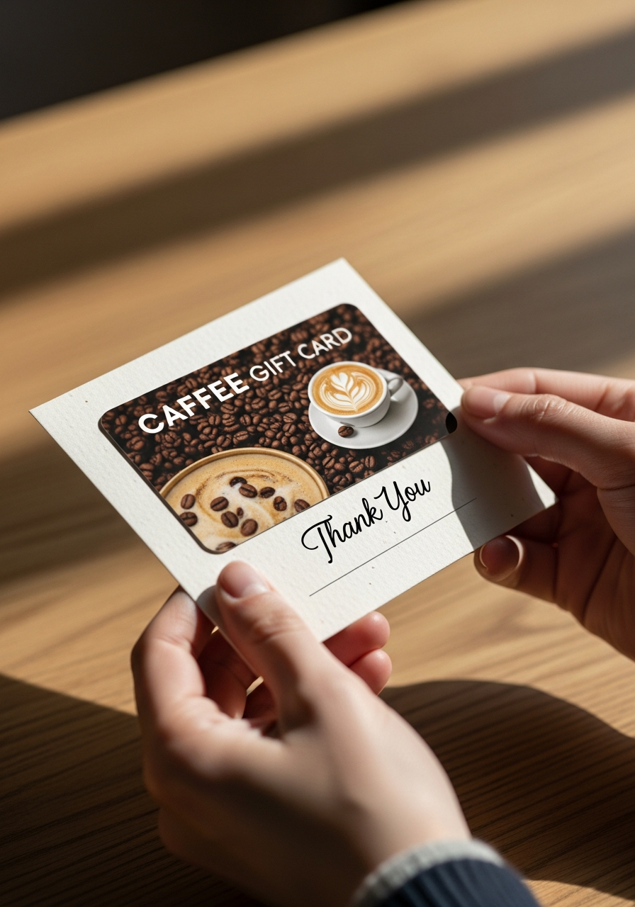 Local Coffee Gift Card - 50 teacher Valentine gift ideas