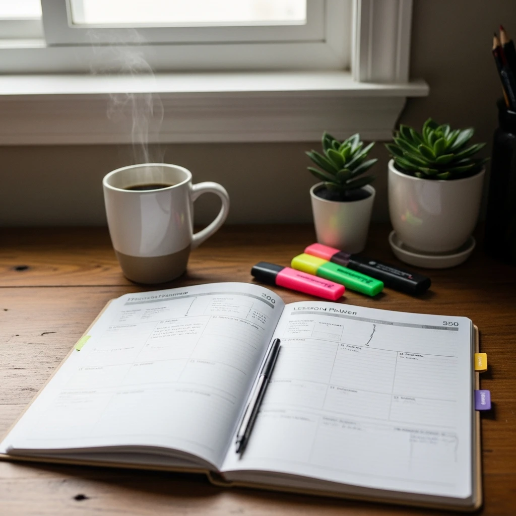 Fresh Lesson Planner - 50 Budget-Friendly Teacher Valentine Gifts for a Cozy, Beautiful Classroom