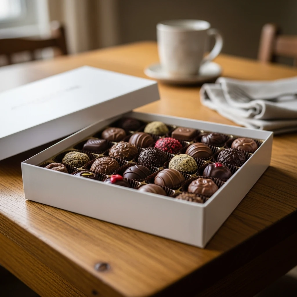 Beautiful Gourmet Chocolates - 50 Budget-Friendly Teacher Valentine Gifts for a Cozy, Beautiful Classroom