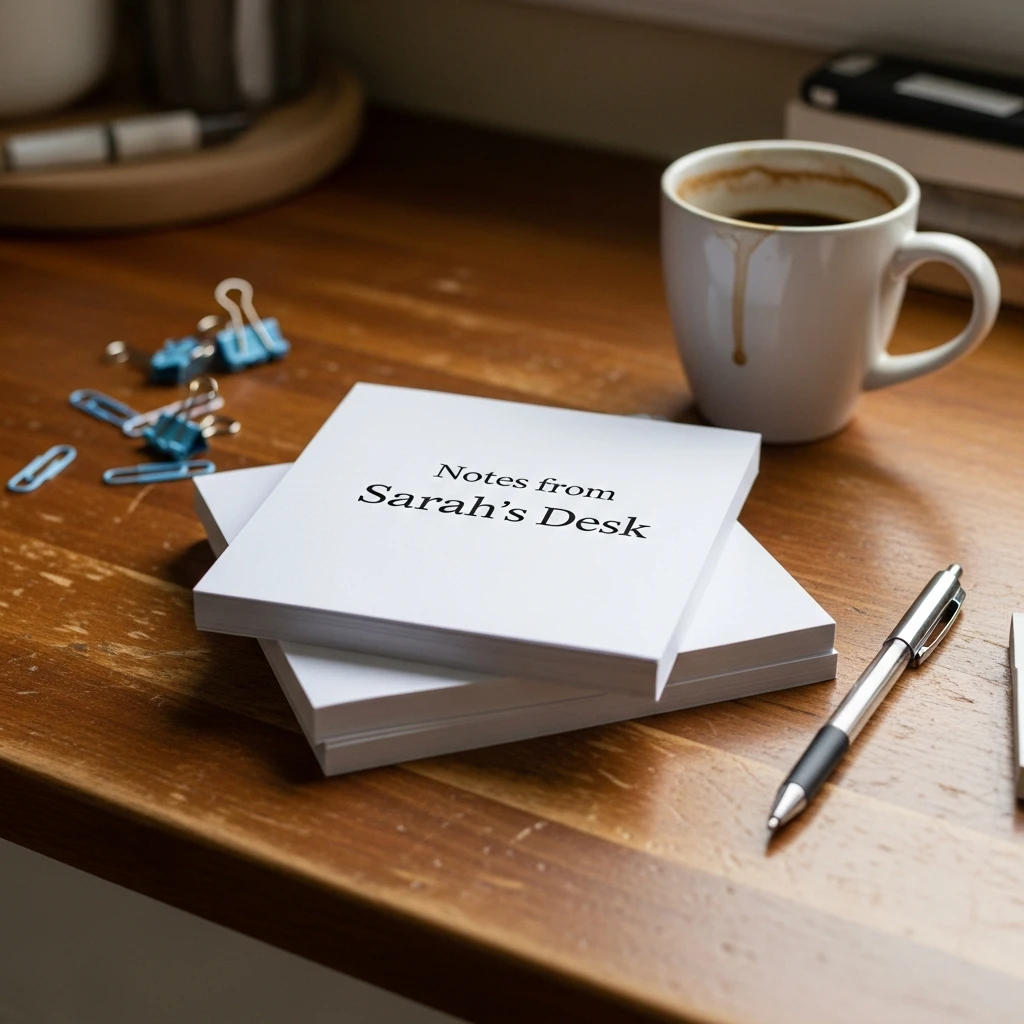 Custom Name Notepad Set - 50 Budget-Friendly Teacher Valentine Gifts for a Cozy, Beautiful Classroom