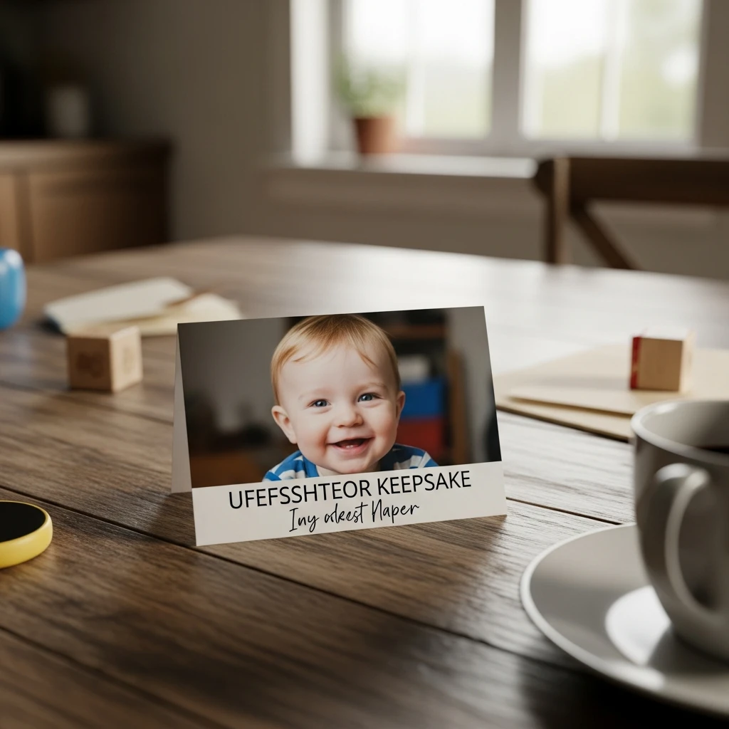 Keepsake Photo Card - 50 Cozy & Simple Toddler Valentine's Day Gifts That Are Totally Budget-Friendly