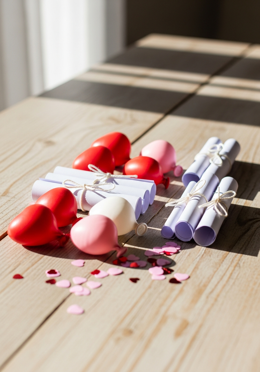Balloon Pop Love Game - 50 Valentines Party Ideas for Kids That Are Super Fun