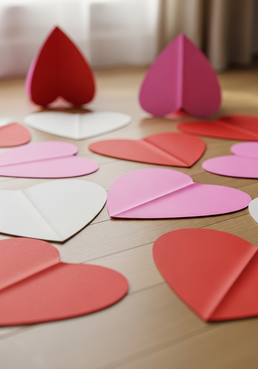 Musical Hearts Game - 50 Valentines Party Ideas for Kids That Are Super Fun