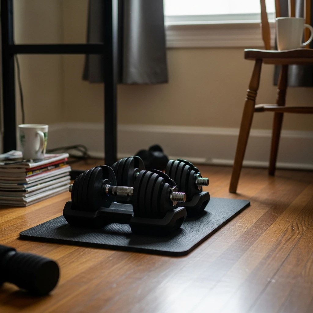 Adjustable Home Dumbbells - 50 Beautiful Birthday Gift Ideas for Dad (Budget-Friendly Picks!)