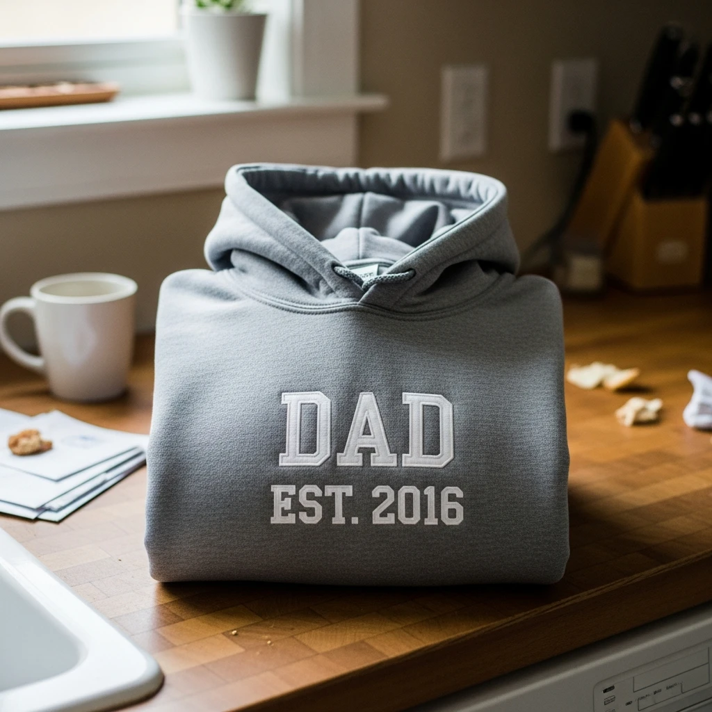Custom Cozy Dad Hoodie - 50 Beautiful Birthday Gift Ideas for Dad (Budget-Friendly Picks!)