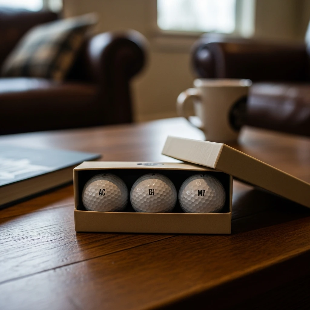 Personalized Golf Balls - 50 Beautiful Birthday Gift Ideas for Dad (Budget-Friendly Picks!)