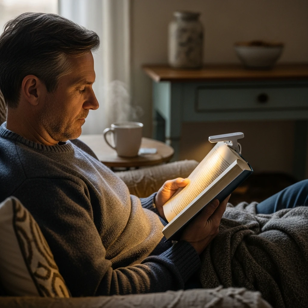 Rechargeable Book Light - 50 Beautiful Birthday Gift Ideas for Dad (Budget-Friendly Picks!)