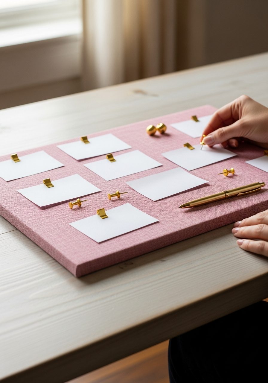 Shared Memory Board - 50 Galentines Party Decorations DIY Ideas Your Besties Will Love