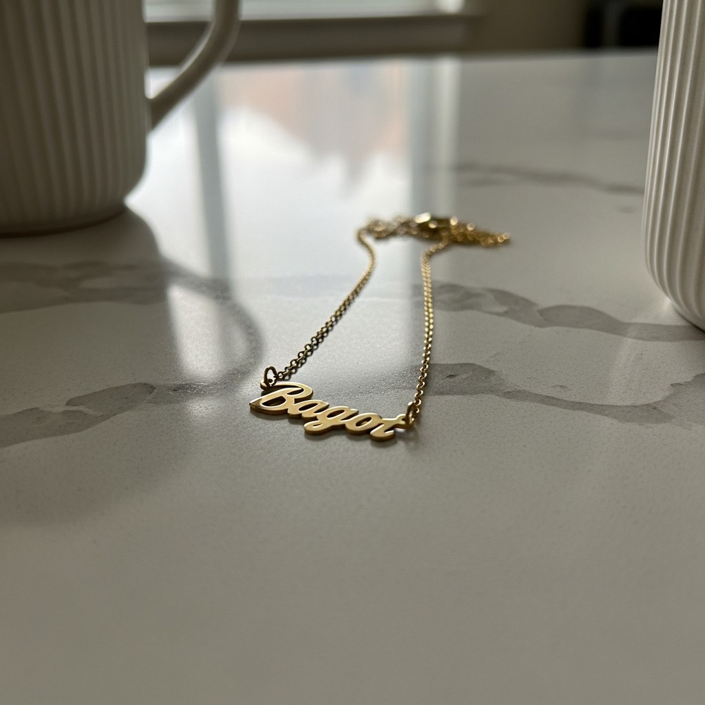Dainty Custom Name Necklace - 50 Beautiful & Budget-Friendly Gift Ideas for Female Friends