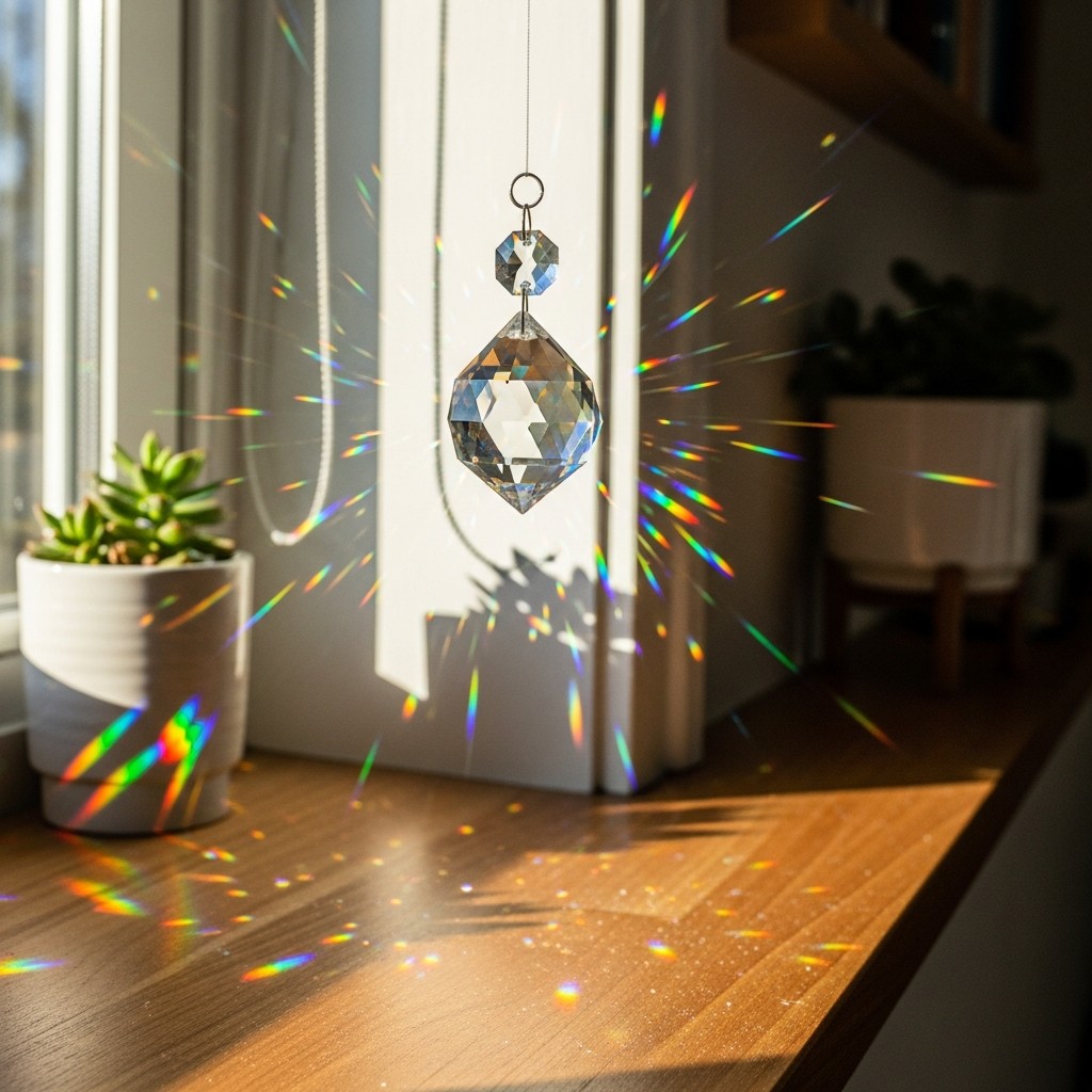 Crystal Sun Catcher - 50 Beautiful & Budget-Friendly Gift Ideas for Female Friends
