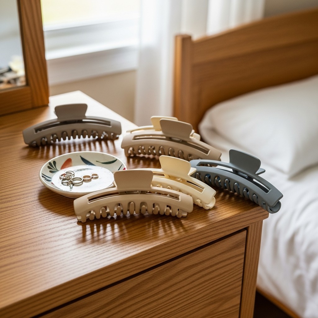 Hair Claw Clip Set - 50 Beautiful & Budget-Friendly Gift Ideas for Female Friends