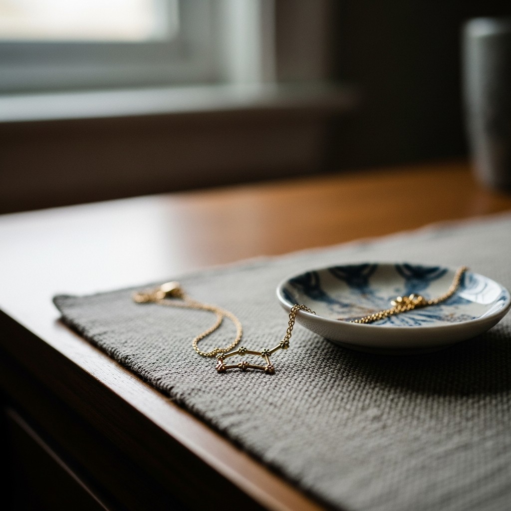 Zodiac Constellation Necklace - 50 Beautiful & Budget-Friendly Gift Ideas for Female Friends