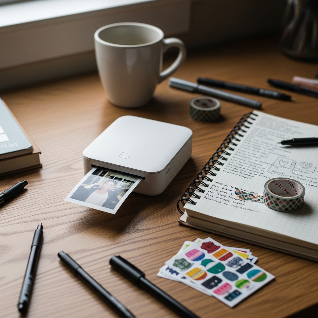 Mini Portable Phone Printer - 50 Beautiful & Budget-Friendly Gift Ideas for Female Friends