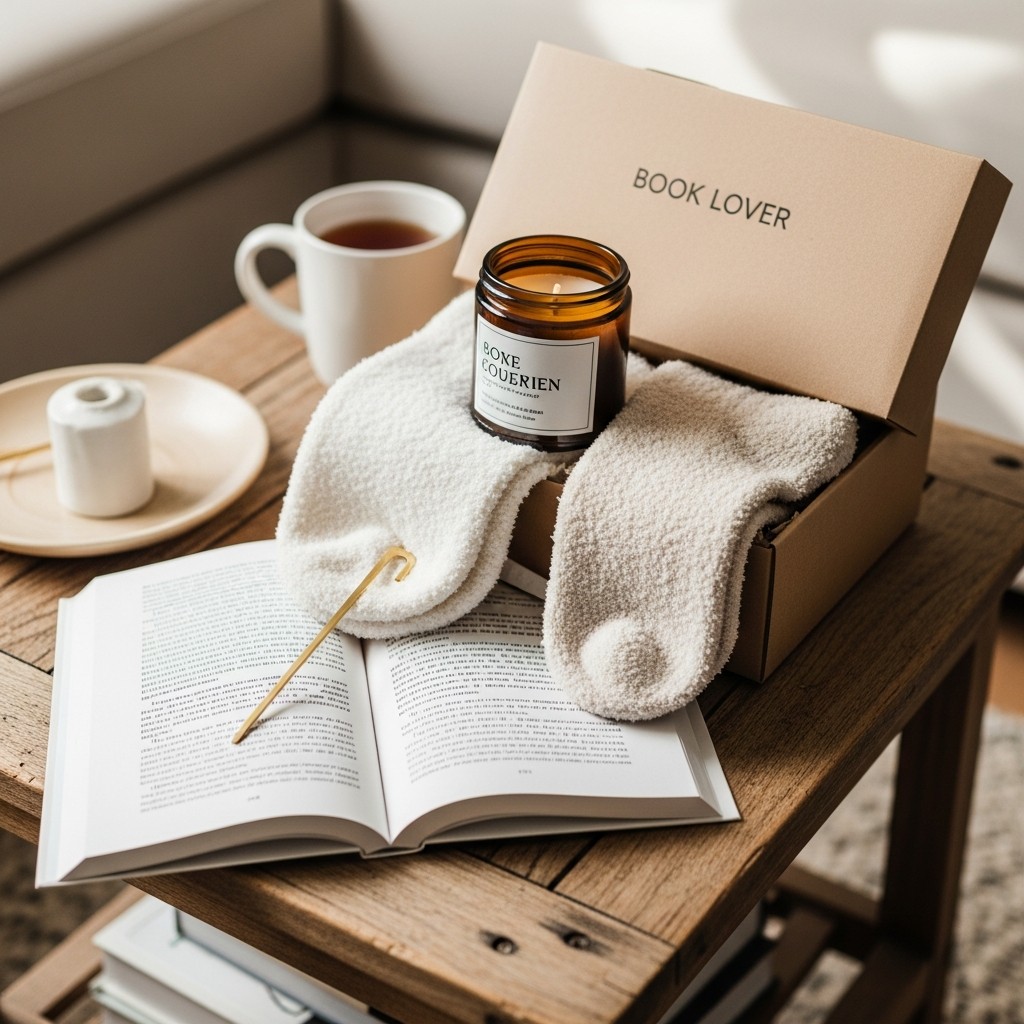 Book Lover Gift Box - 50 Beautiful & Budget-Friendly Gift Ideas for Female Friends