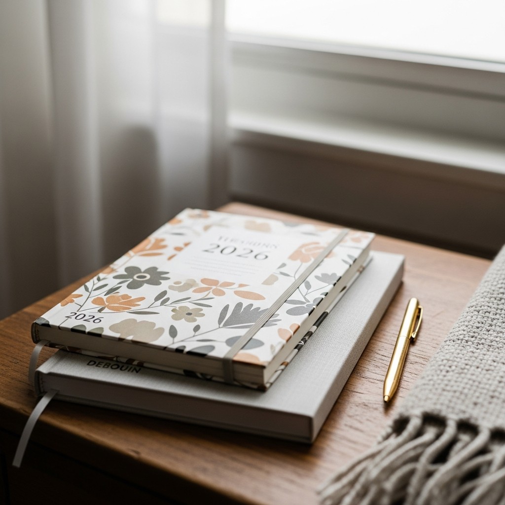 Journal with Aesthetic Cover - 50 Beautiful & Budget-Friendly Gift Ideas for Female Friends