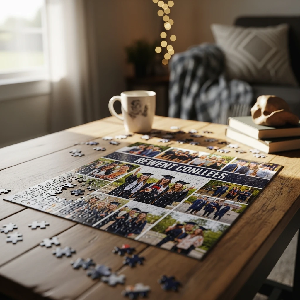 Personalized Photo Puzzle - 50 Beautiful & Budget-Friendly Graduation Gift Ideas for Your Best Friend