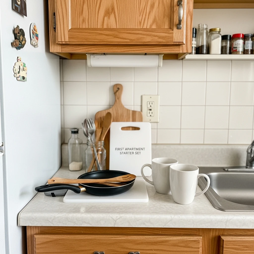 Apartment Kitchen Set - 50 Beautiful & Budget-Friendly Graduation Gift Ideas for Your Best Friend