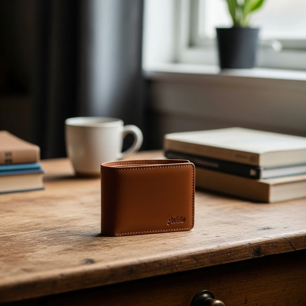 Engraved Leather Wallet - 50 Beautiful & Budget-Friendly Graduation Gift Ideas for Your Best Friend