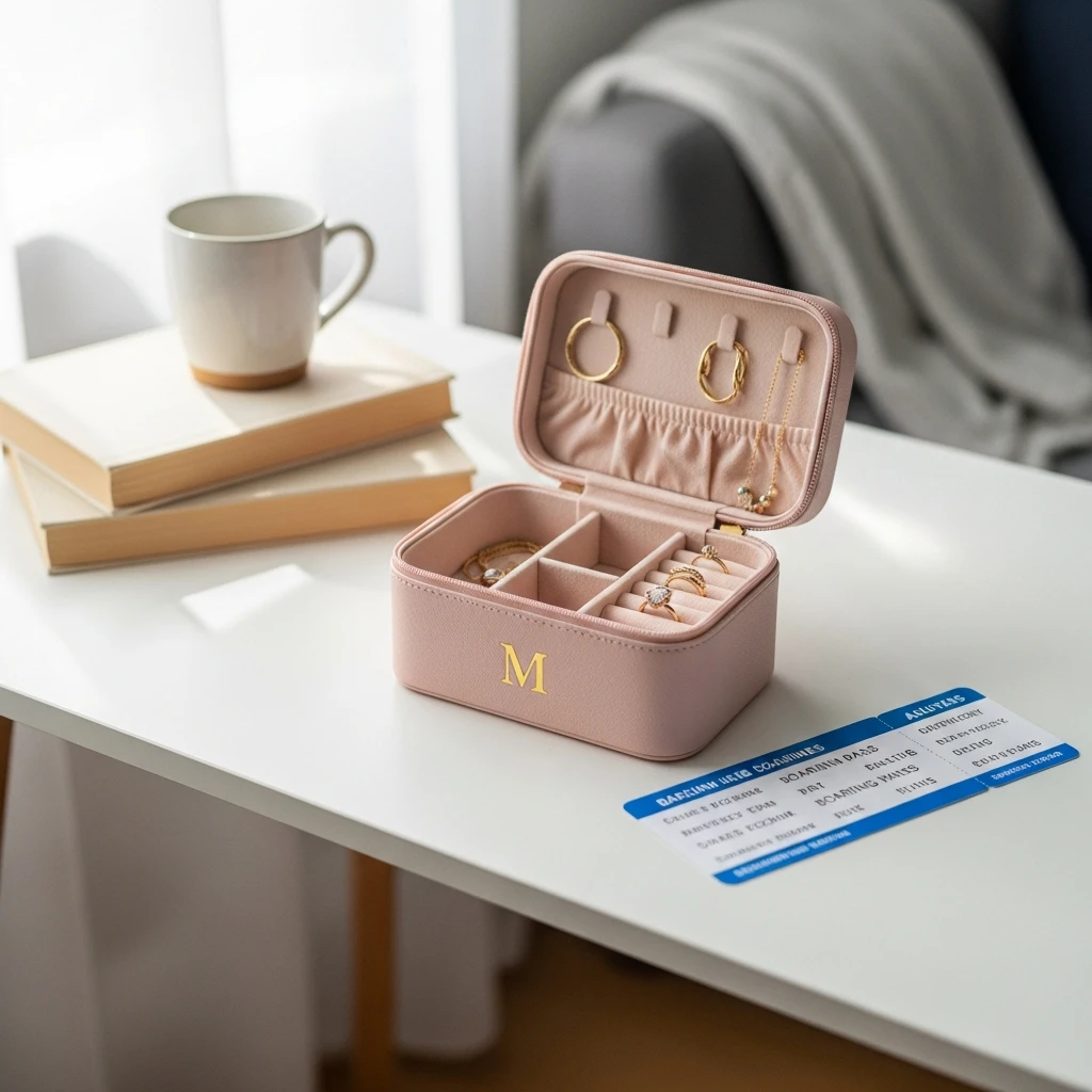 Travel Jewelry Case - 50 Beautiful & Budget-Friendly Graduation Gift Ideas for Your Best Friend