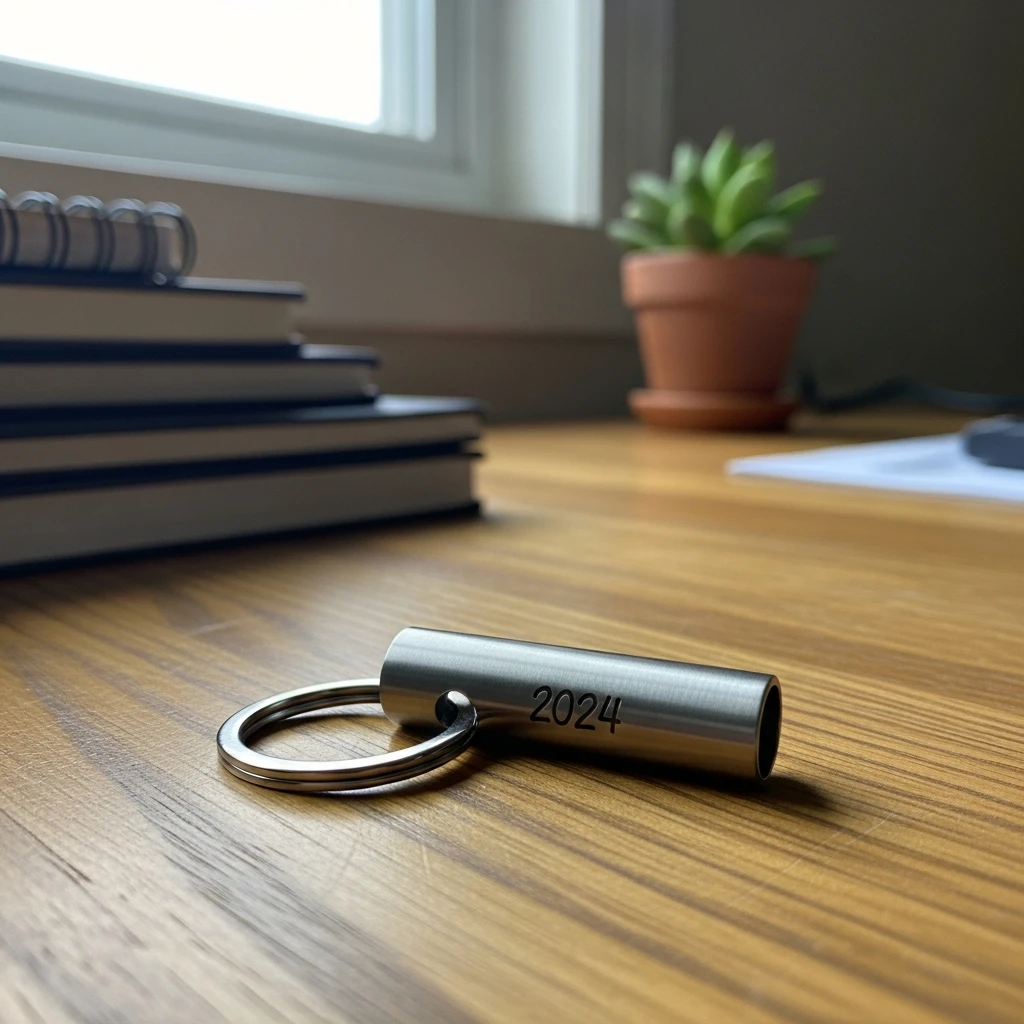 Metal Engraved Keyring - 50 Beautiful & Budget-Friendly Graduation Gift Ideas for Your Best Friend