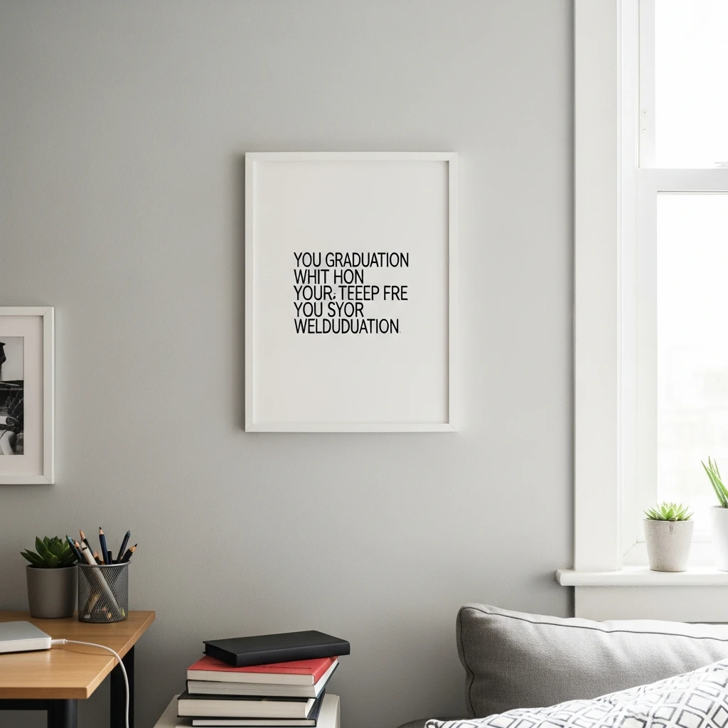 Motivational Wall Art - 50 Beautiful & Budget-Friendly Graduation Gift Ideas for Your Best Friend