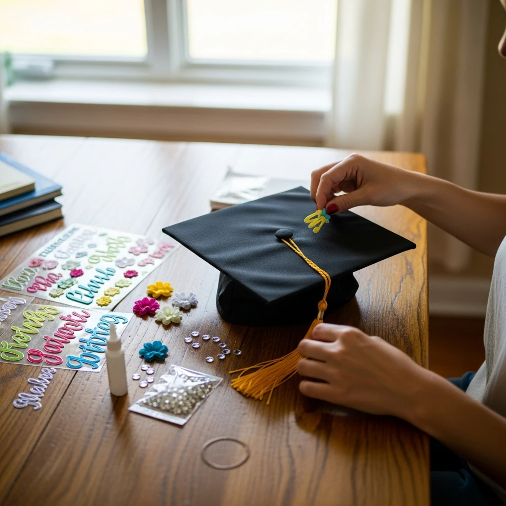 Cap Decoration Kit - 50 Beautiful & Budget-Friendly Graduation Gift Ideas for Your Best Friend