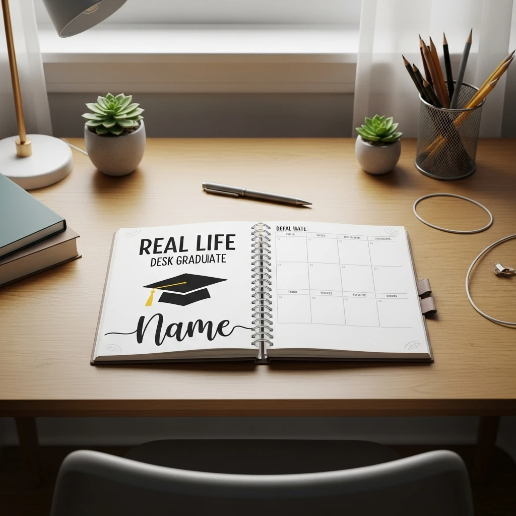 Custom Desk Planner - 50 Beautiful & Budget-Friendly Graduation Gift Ideas for Your Best Friend