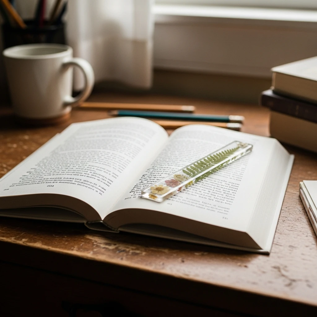 Pressed Flower Bookmark - 50 Beautiful Handmade Gift Ideas for Your Best Friend