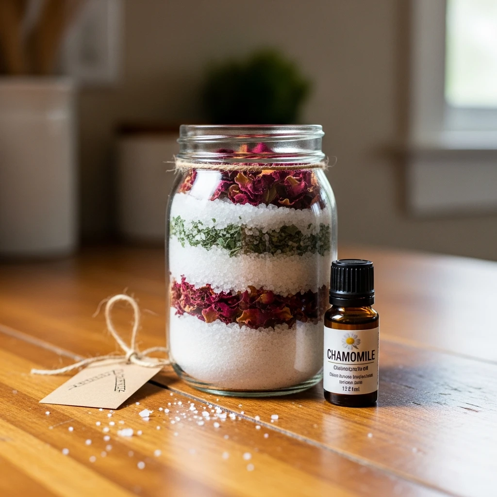 Bath Salt Soak Mix - 50 Beautiful Handmade Gift Ideas for Your Best Friend
