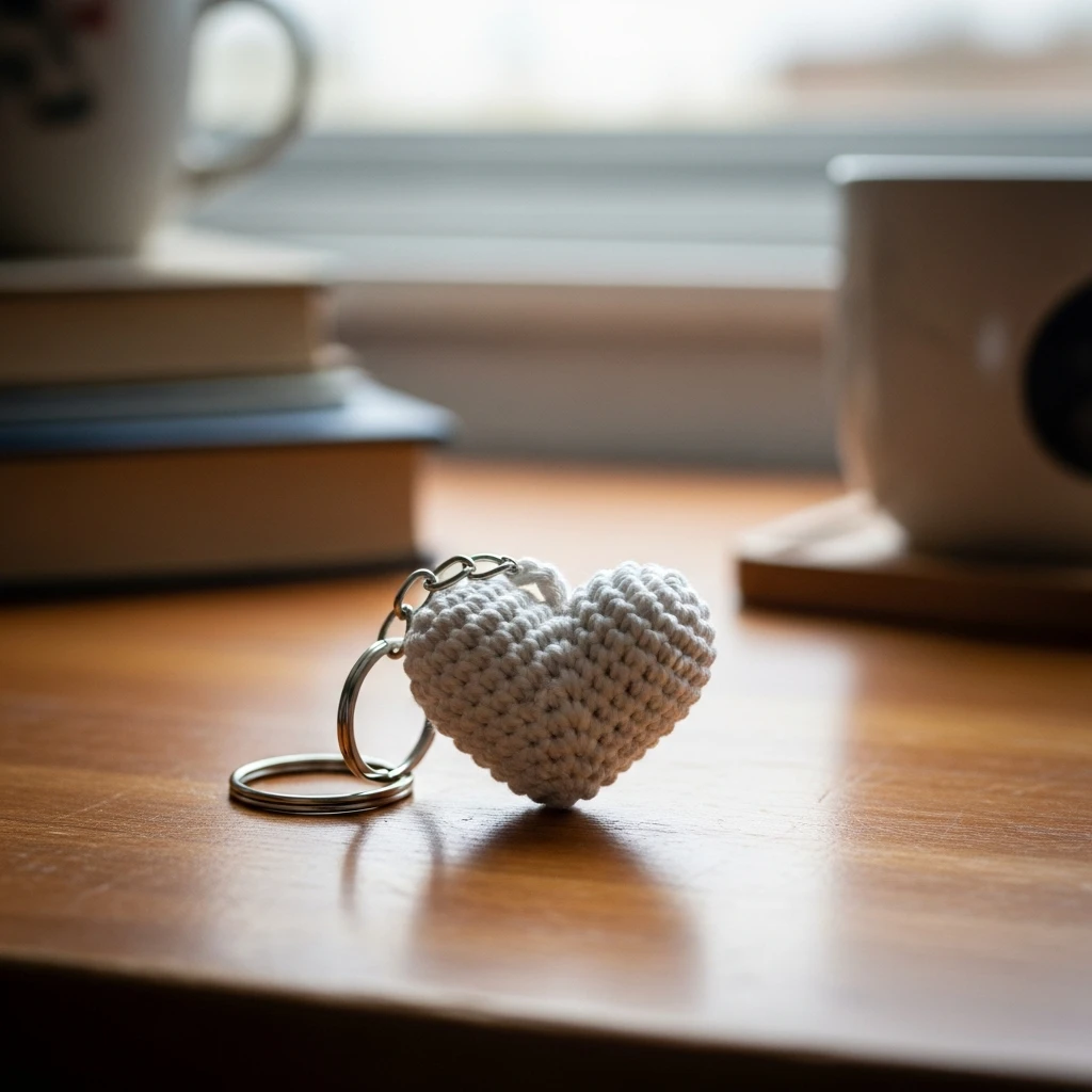 Crochet Mini Keychain - 50 Beautiful Handmade Gift Ideas for Your Best Friend