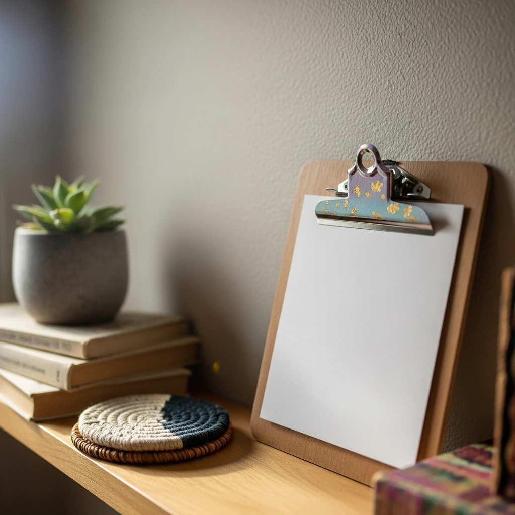 Photo Clipboard Display - 50 Beautiful Handmade Gift Ideas for Your Best Friend