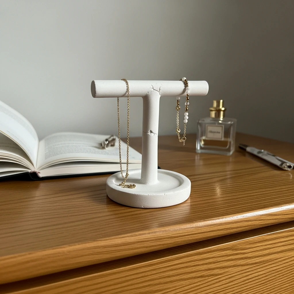 Simple Clay Jewelry Stand - 50 Beautiful Handmade Gift Ideas for Your Best Friend