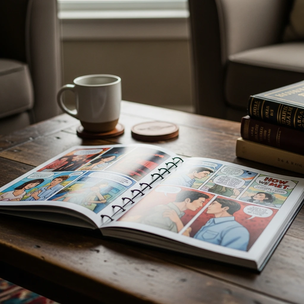 Full Custom Comic - 50 Beautiful Paper Anniversary Gift Ideas For Him (Budget-Friendly)