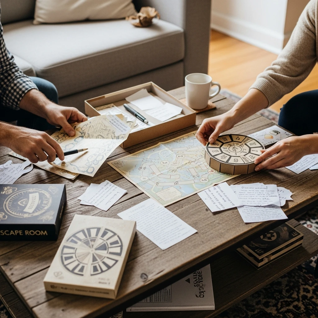 Home Escape Game - 50 Beautiful Paper Anniversary Gift Ideas For Him (Budget-Friendly)
