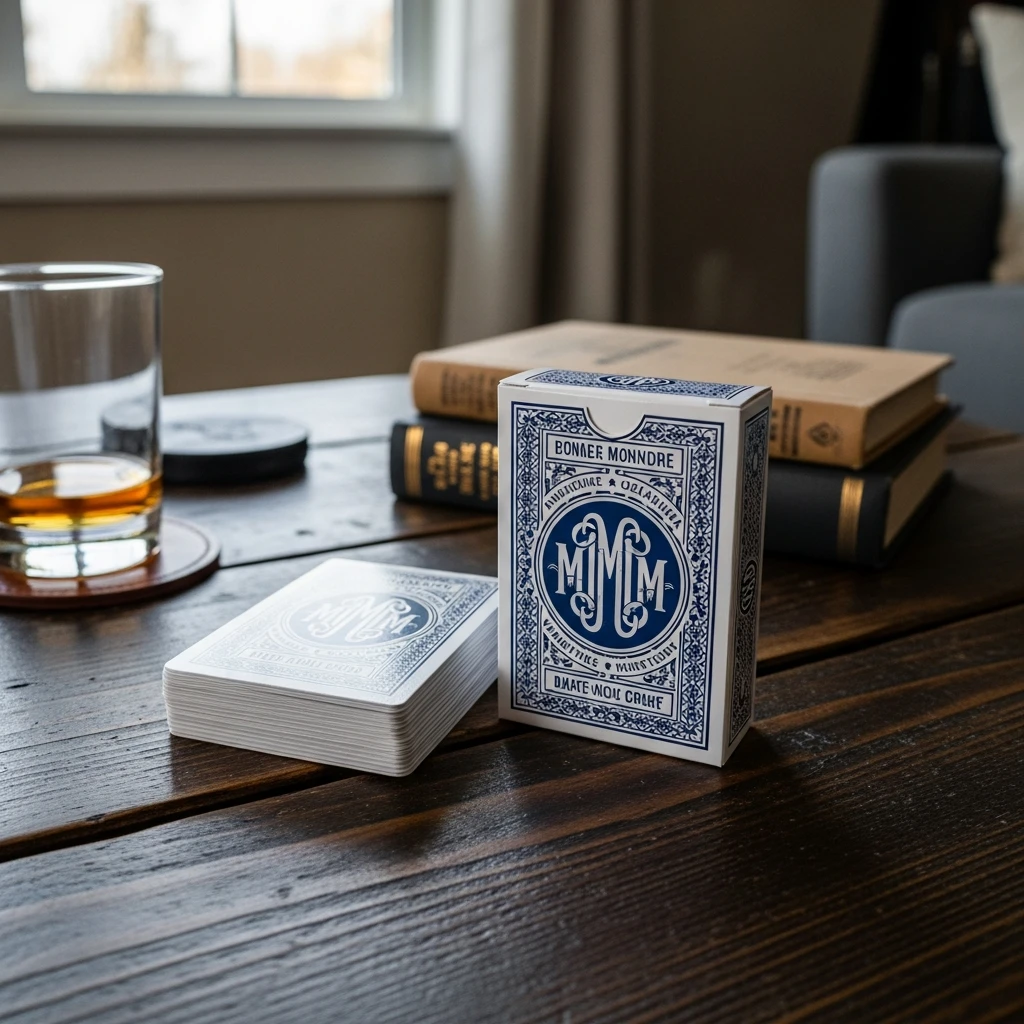 Personalized Playing Cards - 50 Beautiful Paper Anniversary Gift Ideas For Him (Budget-Friendly)