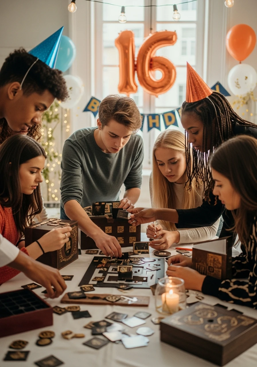 Escape Room Challenge - 50 Best 16th Birthday Party Ideas for an Epic Sweet Sixteen
