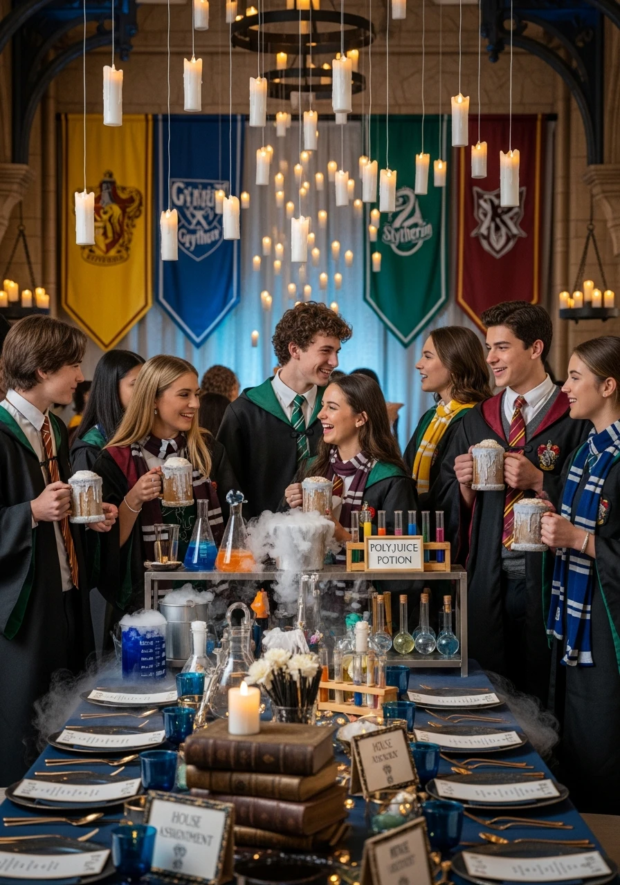 Harry Potter Magic Night - 50 Best 16th Birthday Party Ideas for an Epic Sweet Sixteen