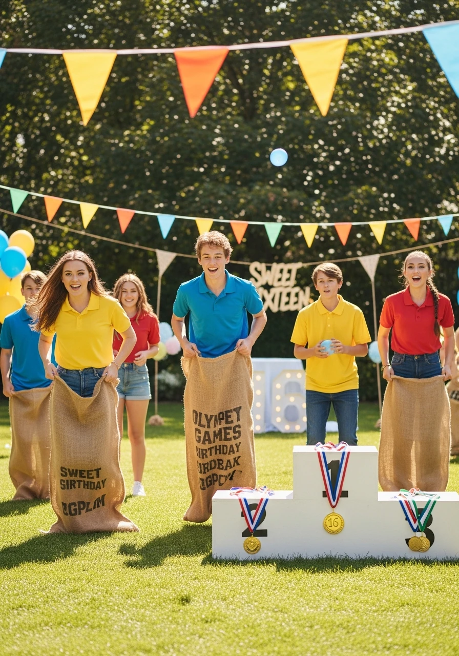 Olympic Games Day - 50 Best 16th Birthday Party Ideas for an Epic Sweet Sixteen