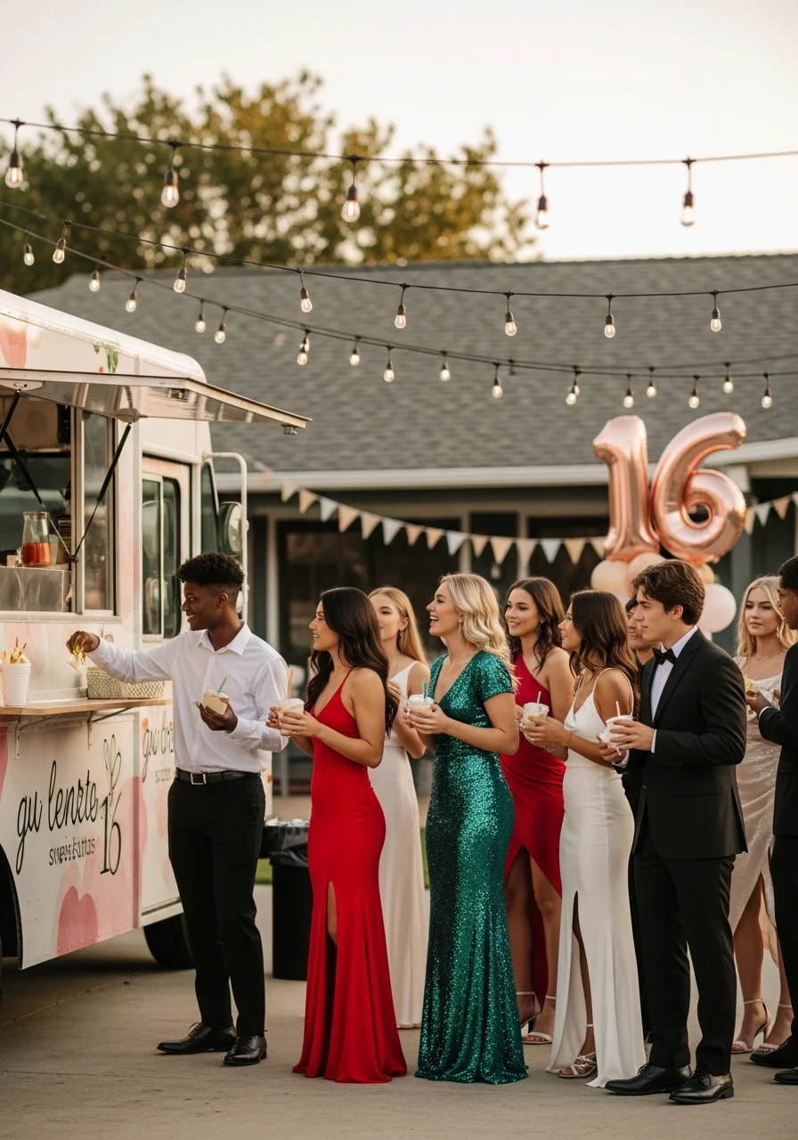 Gourmet Food Truck Treat - 50 Best 16th Birthday Party Ideas for an Epic Sweet Sixteen