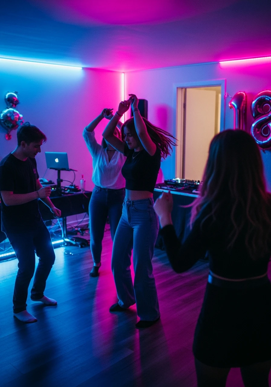 Your Own Private Dance Floor - 50 Epic 18th Birthday Party Ideas You Need