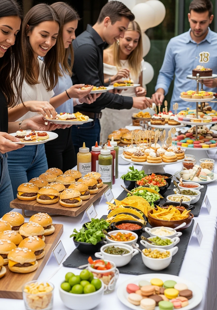 Grazing Stations Galore - 50 Epic 18th Birthday Party Ideas You Need