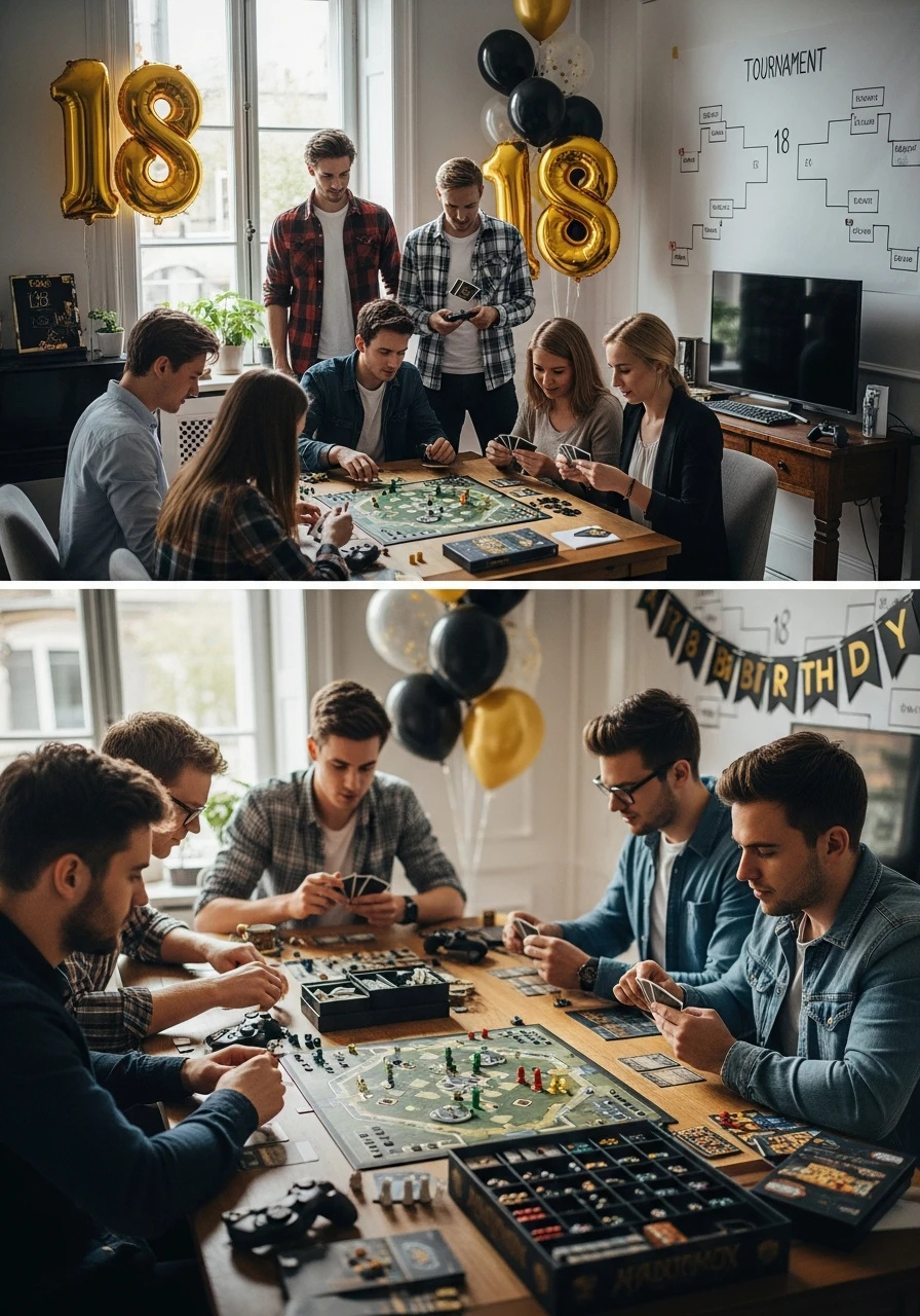 Board Game Tournament - 50 Epic 18th Birthday Party Ideas You Need