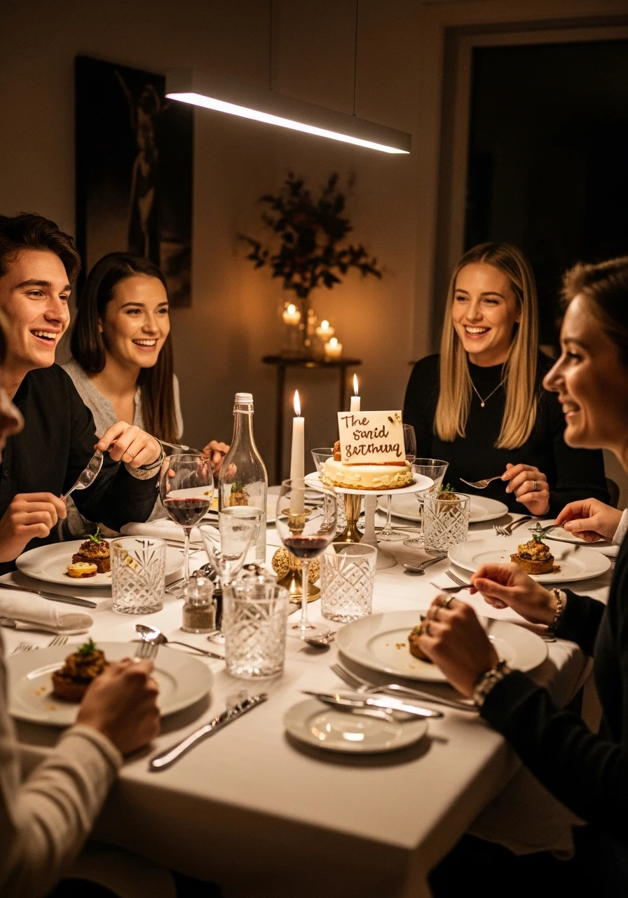 Intimate Milestone Dinner - 50 Epic 18th Birthday Party Ideas You Need